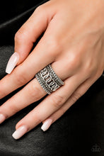 Load image into Gallery viewer, Out For The Count - Silver ring
