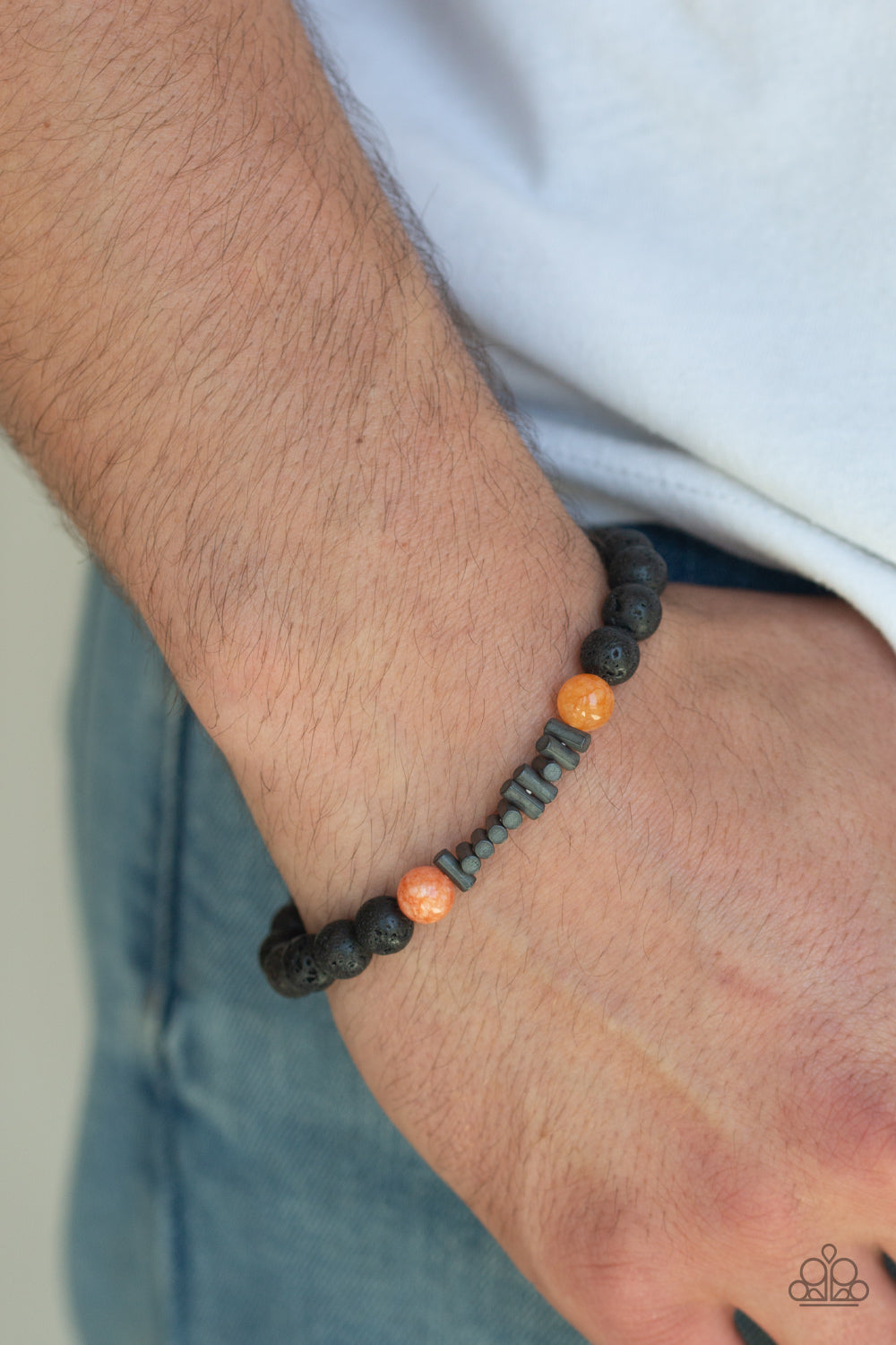 Courage - Orange bracelet