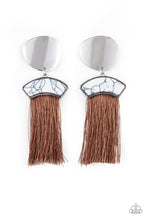 Load image into Gallery viewer, Insta Inca - Brown earrings
