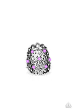 Load image into Gallery viewer, Floral Fancies - Purple ring
