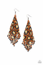 Load image into Gallery viewer, Bodacious Bombshell - Brown earrings
