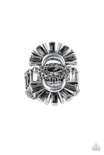 Load image into Gallery viewer, Deco Diva - Silver ring
