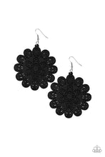 Load image into Gallery viewer, Coachella Cabaret - Black earrings
