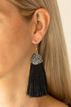 Load image into Gallery viewer, Razzle Riot - Black earrings
