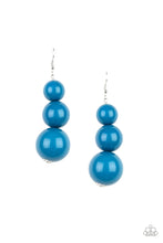 Load image into Gallery viewer, Material World - Blue earrings
