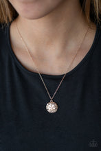 Load image into Gallery viewer, Sand Dollar Shores - Rose gold necklace
