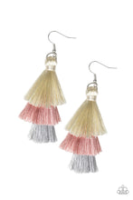 Load image into Gallery viewer, Hold On To Your Tassel - Pink earrings
