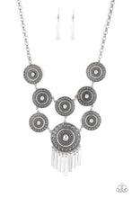 Load image into Gallery viewer, Modern Medalist - Silver necklace
