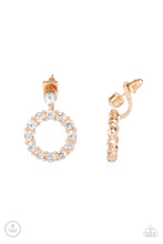 Load image into Gallery viewer, Diamond Halo - Gold earrings
