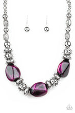 Load image into Gallery viewer, Colorfully Confident - Purple necklace
