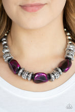 Load image into Gallery viewer, Colorfully Confident - Purple necklace
