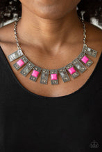 Load image into Gallery viewer, The MANE Contender - Pink necklace
