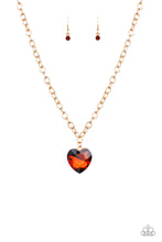 Load image into Gallery viewer, Flirtatiously Flashy - Brown necklace
