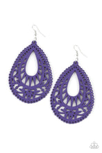 Load image into Gallery viewer, Zesty Zen - Purple earrings
