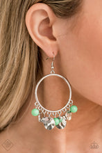 Load image into Gallery viewer, Chroma Chimes - Green earring
