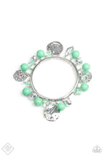 Load image into Gallery viewer, Charming Treasure - Green bracelet
