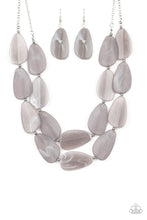 Load image into Gallery viewer, Colorfully Calming - Silver necklace
