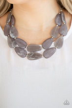 Load image into Gallery viewer, Colorfully Calming - Silver necklace
