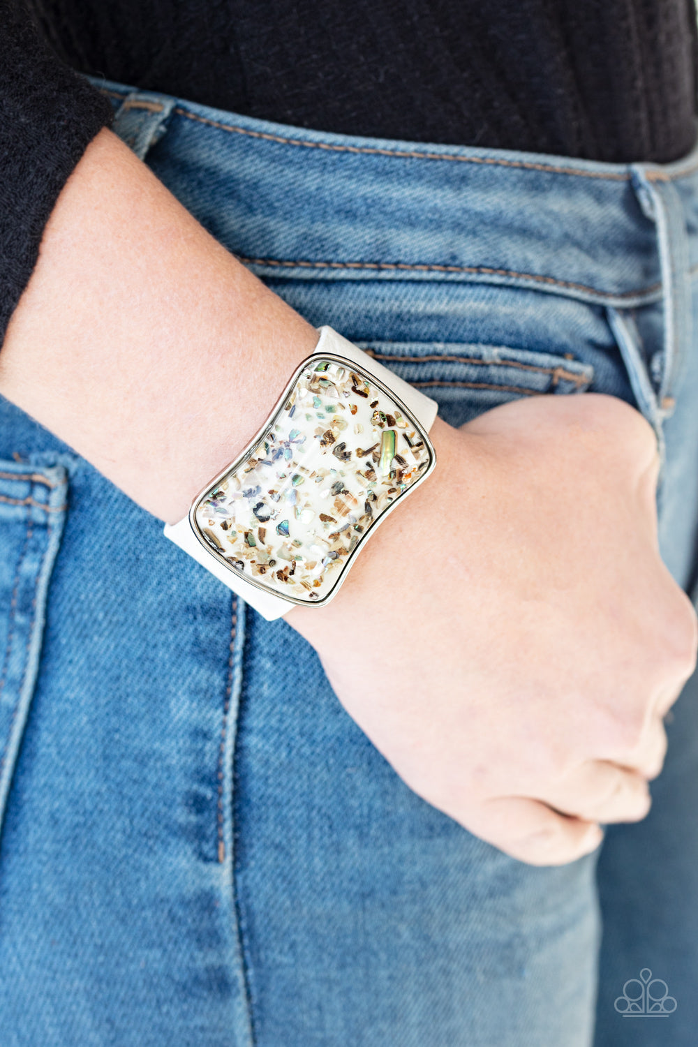 Twinkle Twinkle Little Rock Star - White bracelet