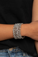 Load image into Gallery viewer, Paparazzi ICE Knowing You - Silver bracelet
