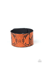 Load image into Gallery viewer, Its a Jungle Out There - Orange bracelet
