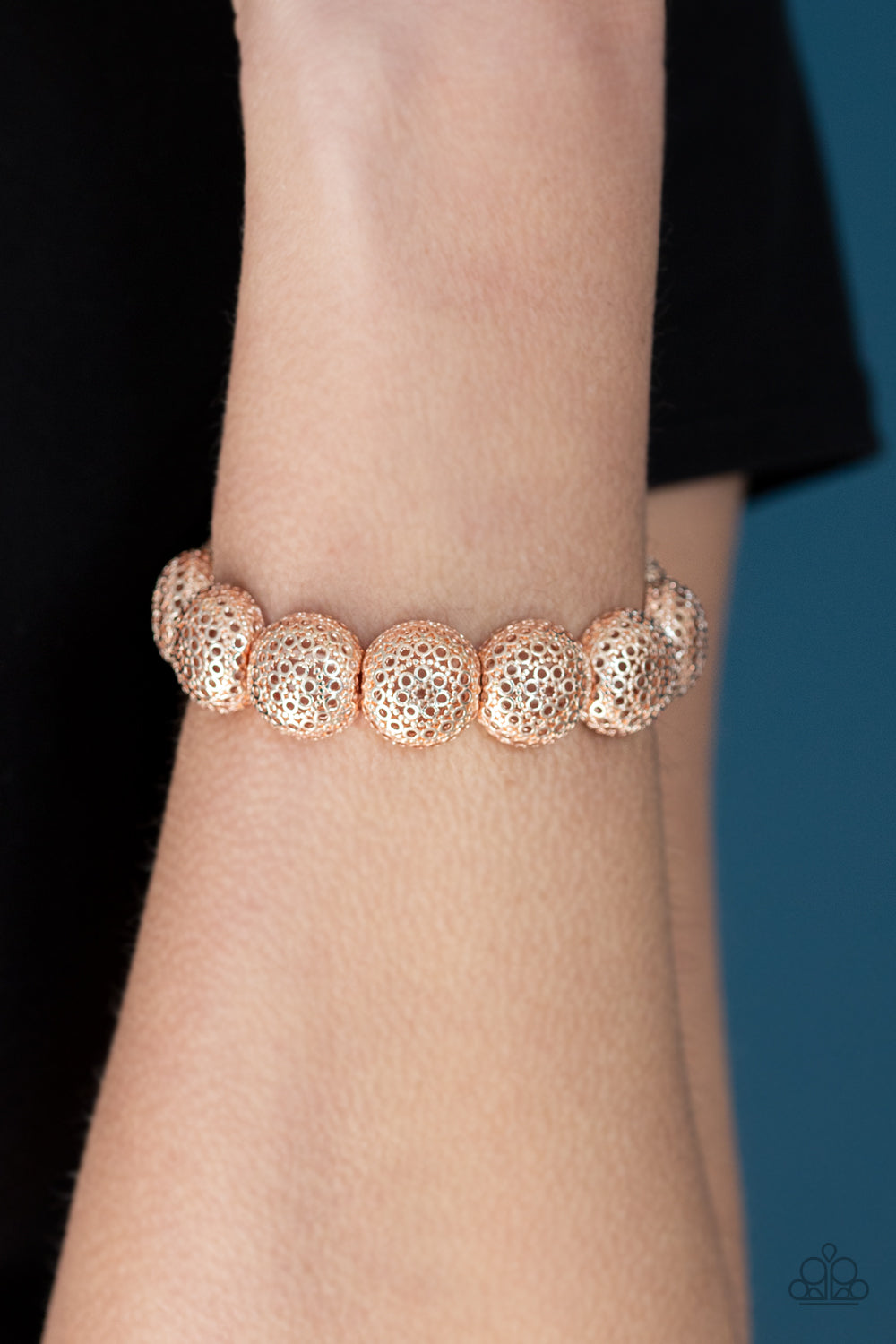 Obviously Ornate - Rose gold bracelet