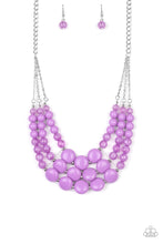 Load image into Gallery viewer, Flirtatiously Fruity - Purple necklace
