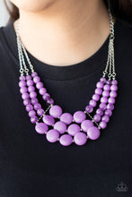 Load image into Gallery viewer, Flirtatiously Fruity - Purple necklace
