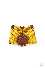 Load image into Gallery viewer, Tropical Sanctuary - Yellow bracelet
