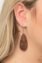 Load image into Gallery viewer, Sequoia Forest - Brown earrings
