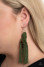 Load image into Gallery viewer, Beach Bash - Green earrings
