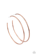 Load image into Gallery viewer, Rustic Roundabout - Copper earring
