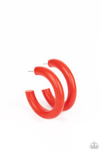 Load image into Gallery viewer, Woodsy Wonder - Red earrings
