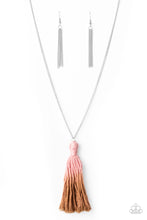 Load image into Gallery viewer, Totally Tasseled - Pink necklace
