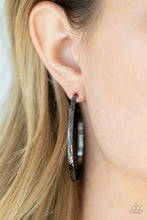 Load image into Gallery viewer, Reporting for Duty - Black earrings
