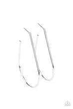 Load image into Gallery viewer, City Curves - Silver earrings
