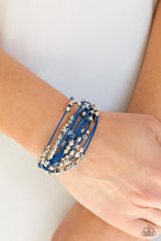 Load image into Gallery viewer, Star-Studded Affair - Blue bracelet
