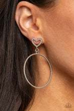 Load image into Gallery viewer, Love your Curves - White earrings

