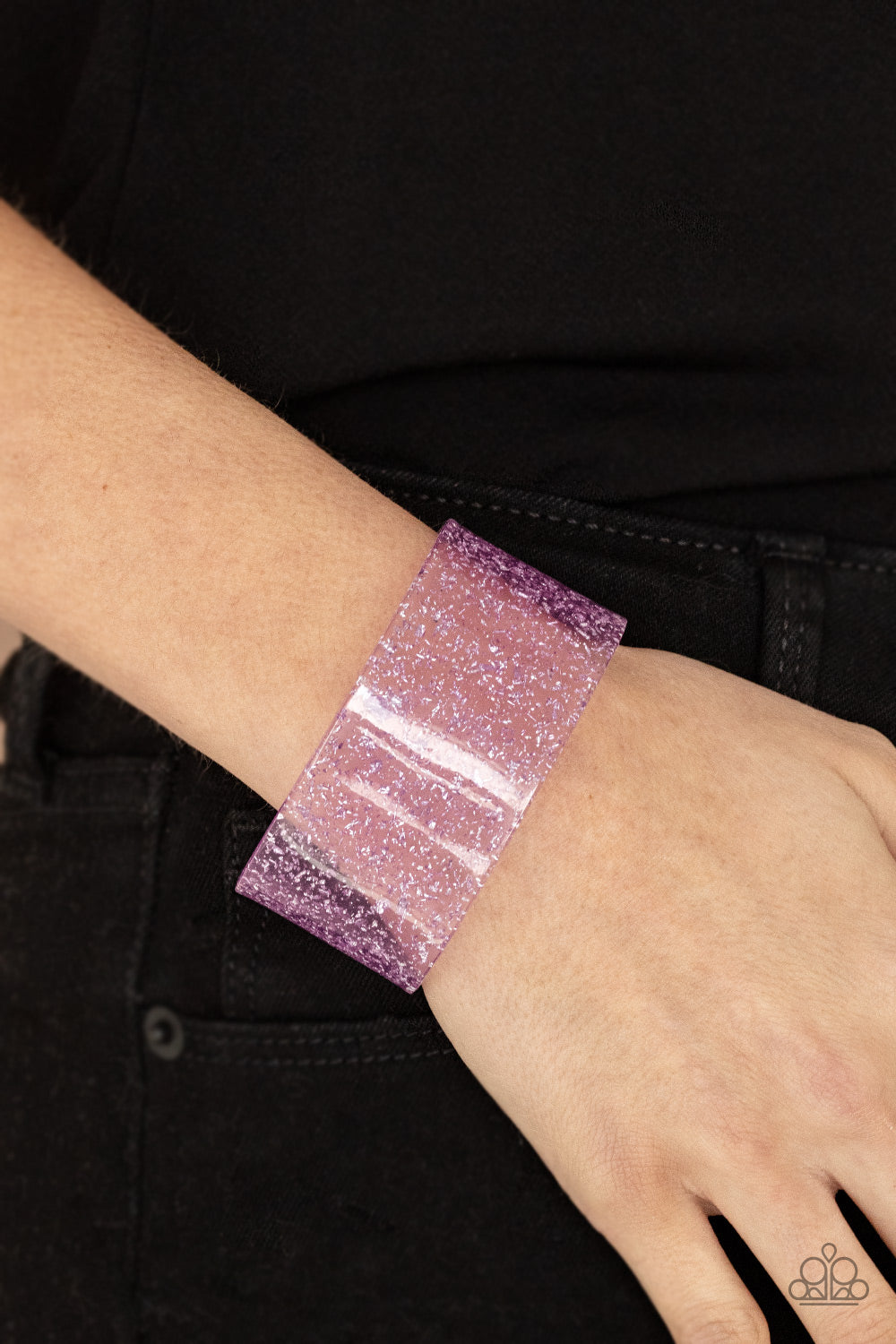 Snap, Crackle, Pop! - Purple bracelet