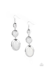 Load image into Gallery viewer, Retro Reality - White earrings
