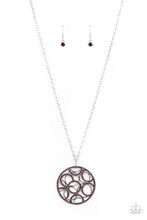 Load image into Gallery viewer, Thanks a MEDALLION - Purple necklace
