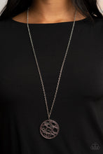 Load image into Gallery viewer, Thanks a MEDALLION - Purple necklace
