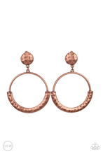 Load image into Gallery viewer, Rustic Horizons - Copper earrings
