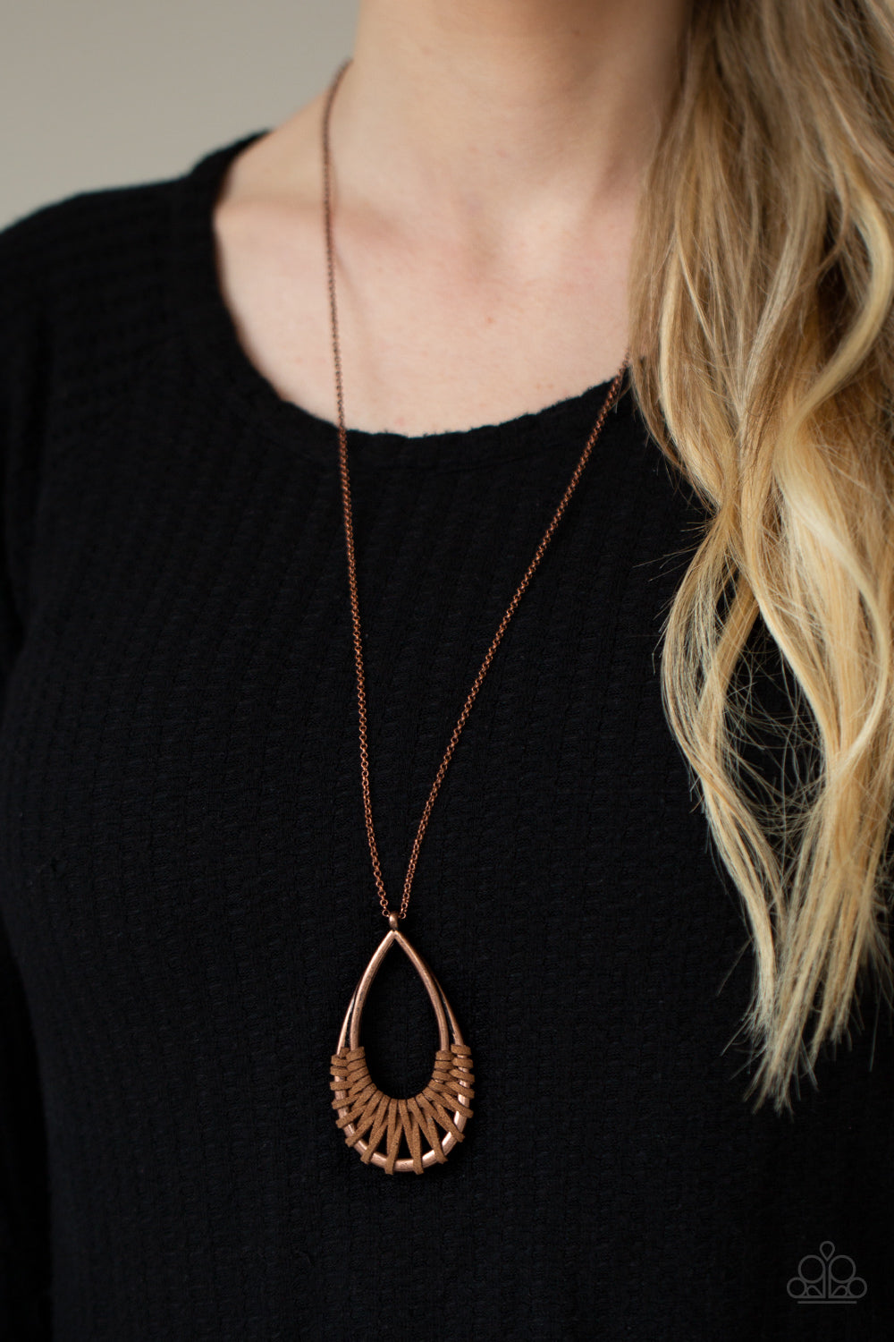 Homespun Artifact - Copper necklace