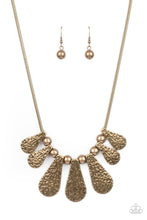 Load image into Gallery viewer, Gallery Goddess - Brass necklace
