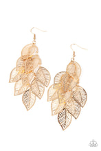 Load image into Gallery viewer, Paparazzi Limitlessly Leafy - Gold earring
