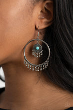 Load image into Gallery viewer, Sunny Equinox - Blue earrings
