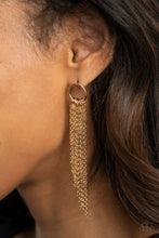 Load image into Gallery viewer, Divinely Dipping - Gold earring
