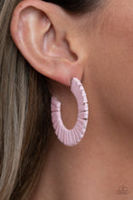 Load image into Gallery viewer, Paparazzi A Chance of Rainbows - Pink earring
