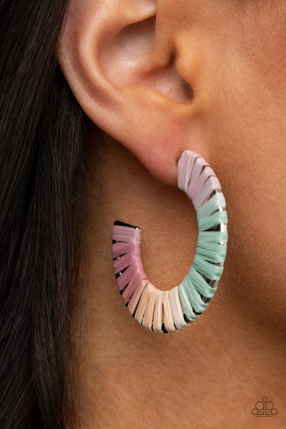 Paparazzi A Chance of Rainbows - Multi earrings